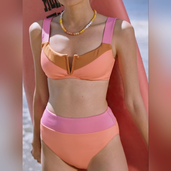 🎀SANCTUARY BRAND NEW BIKINI SET SIZE L - Picture 1 of 8